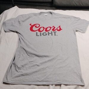 Coors Light men's large sized t shirt